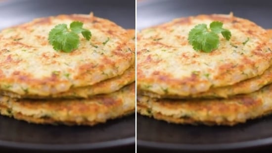 Sabudana aloo paratha recipe by Chef Kunal Kapur(Instagram/Kunal Kapur)