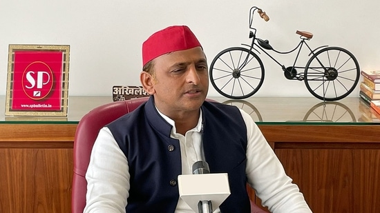 Samajwadi Party supremo Akhilesh Yadav.