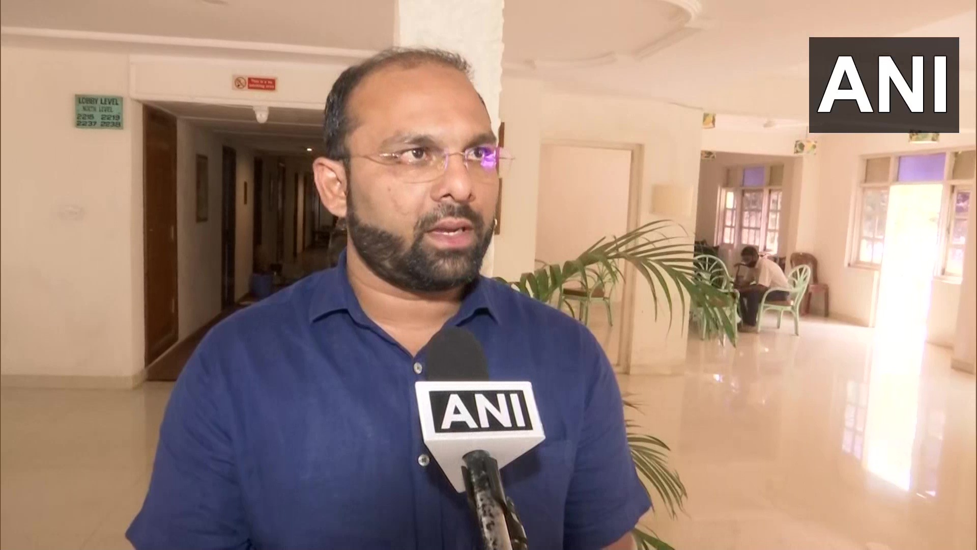 Goa Congress general secretary Sunil Kauthankar. (ANI Twitter) Goa Congress general secretary Sunil Kauthankar. (ANI Twitter)
