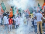 The clear win for the party in a state that rarely returns incumbents to power is a definite vote for Narendra Modi.&nbsp;