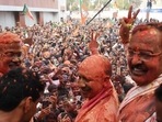This election has seen the making of a Yogi constituency. By winning a mandate of incumbency in India’s most politically significant state, he has carved out a unique place for himself among the BJP’s regional satraps. (HT) This election has seen the making of a Yogi constituency. By winning a mandate of incumbency in India’s most politically significant state, he has carved out a unique place for himself among the BJP’s regional satraps. (HT)