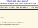 JIMPER recruitment 2022: 143 posts of Nursing officer and other posts on offer