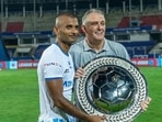 Performances from Indian players like Halder has been instrumental in Coyle's Jamshedpur winning the ISL Shield. (ISL)
