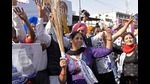 Aam Aadmi Party (AAP) supporters celebrate after their party's win in the Punjab assembly elections, Amritsar, March 10, 2022 (AFP) Aam Aadmi Party (AAP) supporters celebrate after their party's win in the Punjab assembly elections, Amritsar, March 10, 2022 (AFP)