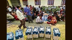 Twenty returning officers were in charge of two assembly seats each. (AFP) Twenty returning officers were in charge of two assembly seats each. (AFP)