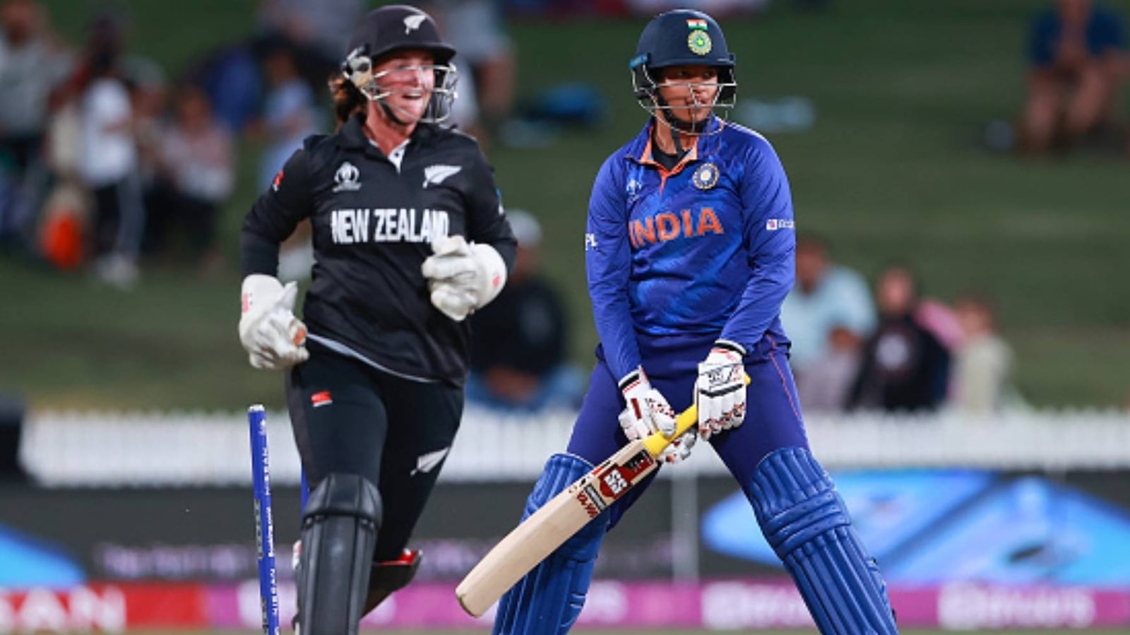 india vs new zealand women's world cup score