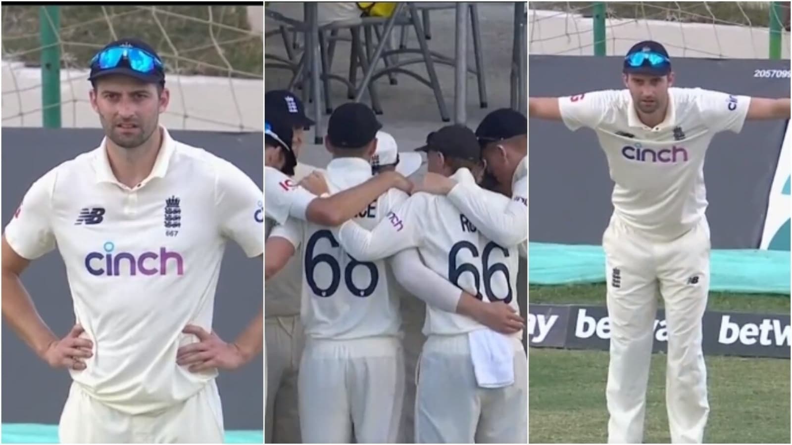 Watch: Mark Wood glares at England teammates after being left out of huddle; reacts hilariously after players take field