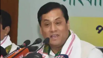 Union minister Sarbananda Sonowal
