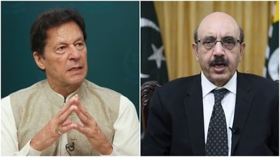 Imran Khan and Pakistan envoy to US Masood Khan Imran Khan and Pakistan envoy to US Masood Khan