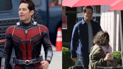 Paul Rudd is filming for the third instalment of his successful superhero franchise Ant-Man. Paul Rudd is filming for the third instalment of his successful superhero franchise Ant-Man.