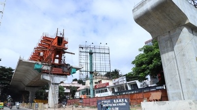Ejipura-Kendriya Sadan flyover (Twitter/Gaurav Gupta @BBMPCOMM) Ejipura-Kendriya Sadan flyover (Twitter/Gaurav Gupta @BBMPCOMM)
