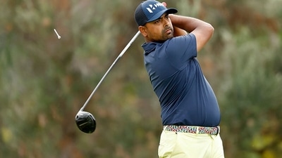 Anirban Lahiri in action.&nbsp; (Getty)