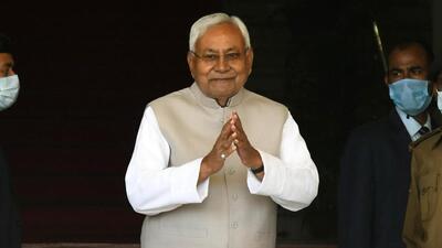 Manipur election result: Bihar chief minister Nitish Kumar’s Janata Dal United has won one seat and is leading on four seats in the Manipur assembly elections. (HT File Photo/Santosh Kumar) Manipur election result: Bihar chief minister Nitish Kumar’s Janata Dal United has won one seat and is leading on four seats in the Manipur assembly elections. (HT File Photo/Santosh Kumar)
