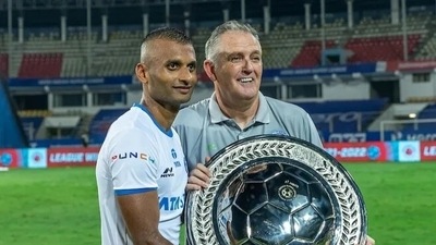 Performances from Indian players like Halder has been instrumental in Coyle's Jamshedpur winning the ISL Shield. (ISL) Performances from Indian players like Halder has been instrumental in Coyle's Jamshedpur winning the ISL Shield. (ISL)