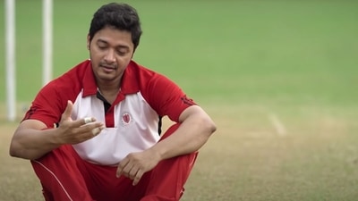 Shreyas Talpade in a still from Kaun Pravin Tambe? trailer. Shreyas Talpade in a still from Kaun Pravin Tambe? trailer. 