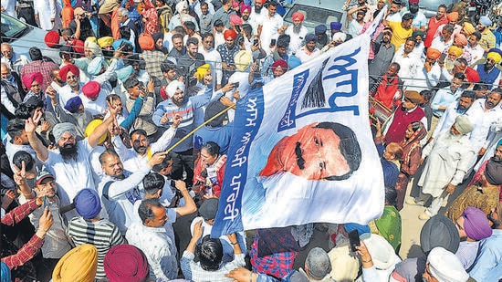 AAP's clean sweep in Punjab a boost for national ambitions | Latest News  India - Hindustan Times