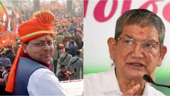 Uttarakhand CM Pushkar Singh Dhami and former CM Harish Rawat lost the polls
