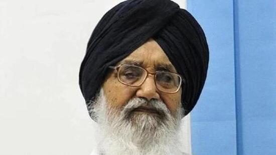 All of 94 years old, SAD’s Parkash Singh Badal is the oldest candidate to be contesting the Punjab assembly polls 2022. (HT PHOTO.)