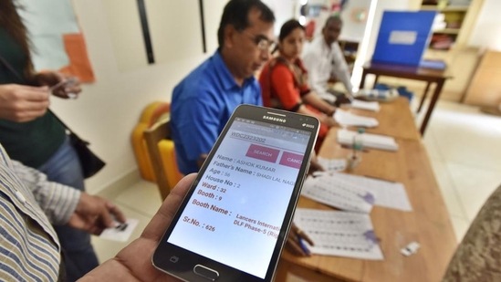 All exit polls have predicted a comeback for the BJP. (Sanjeev Verma/HT PHOTO)
