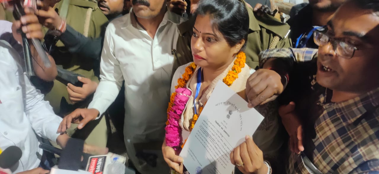 Pallavi Patel shot into the limelight after she defeated deputy chief minister Keshav Maurya in the last Assembly election. Pallavi Patel shot into the limelight after she defeated deputy chief minister Keshav Maurya in the last Assembly election.