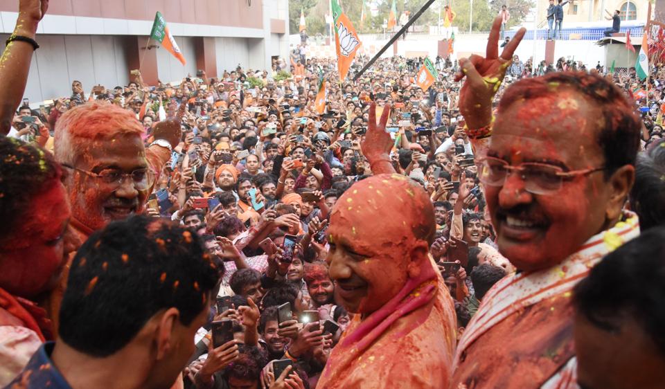 This election has seen the making of a Yogi constituency. By winning a mandate of incumbency in India’s most politically significant state, he has carved out a unique place for himself among the BJP’s regional satraps.&nbsp; (HT)