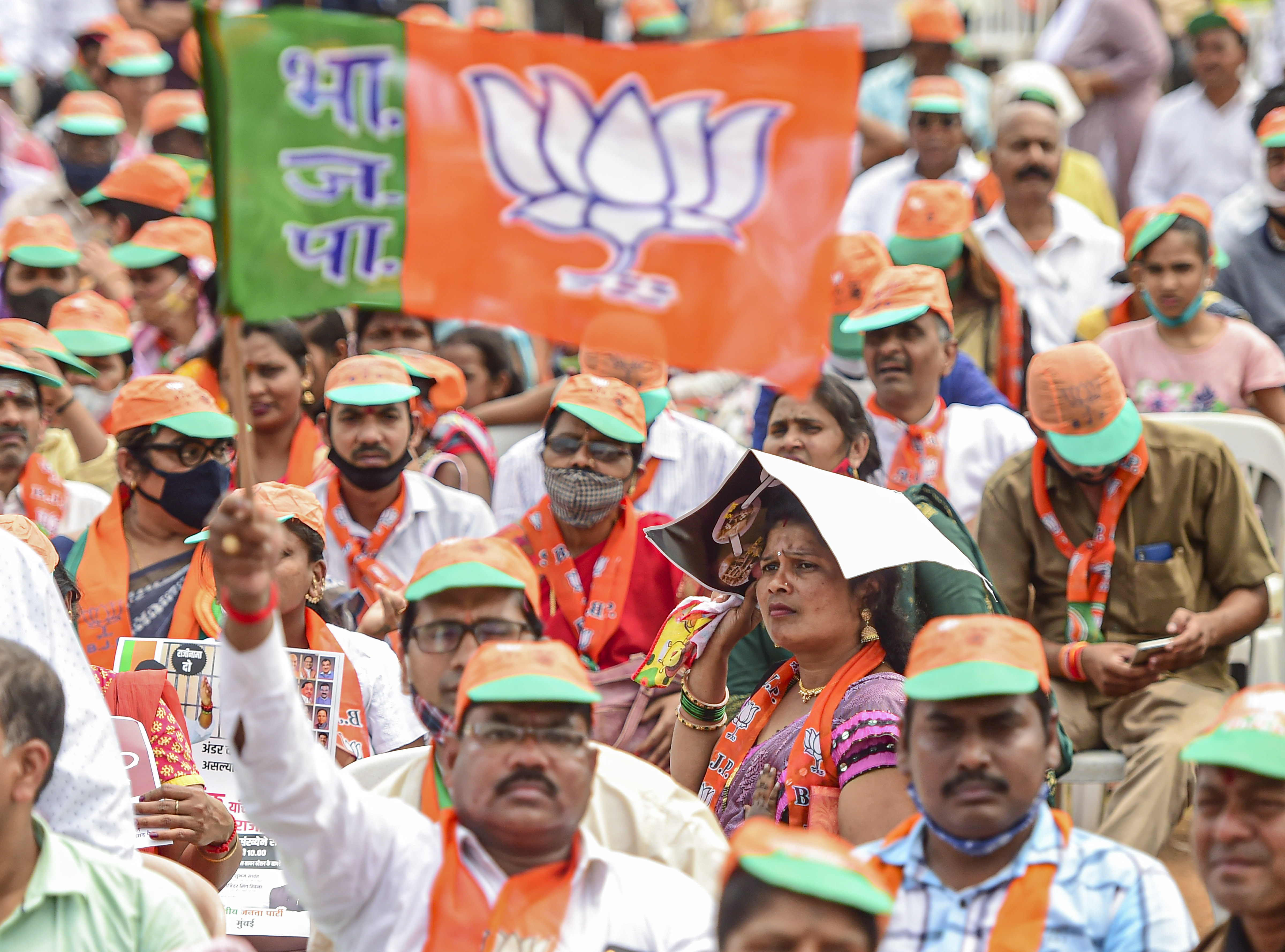 Manipur is a critical northeastern state where the BJP was fighting to maintain its footprint. The saffron party had decided to go solo in all 60 constituencies of the state. (PTI) Manipur is a critical northeastern state where the BJP was fighting to maintain its footprint. The saffron party had decided to go solo in all 60 constituencies of the state. (PTI)