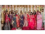 Tina Ambani shares photos from her son Anmol Ambani's wedding, in which the Bachchan family is also seen posing with the bride and groom.