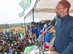 Mirzapur: AIMIM Party President Asaduddin Owaisi in Mirzapur, (File photo)&nbsp;