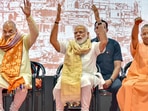 Modi-Shah-Yogi trio: High on energy, potent on delivery. Modi-Shah-Yogi trio: High on energy, potent on delivery.