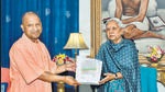 Yogi Adityanath is set to become the first chief minister to return to power in Uttar Pradesh after completing a five-year term. (PTI) Yogi Adityanath is set to become the first chief minister to return to power in Uttar Pradesh after completing a five-year term. (PTI)