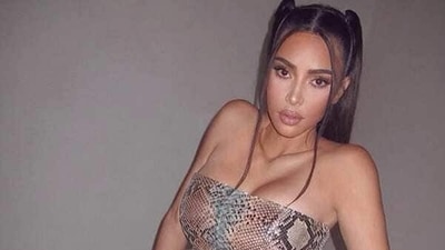 Kim Kardashian gets slammed on social media for advising women to get their f* a-- up and work. (Instagram)