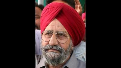 Aam Aadmi Party candidate Jagroop Singh Gill defeated Manpreet Badal from Bathinda on Thursday. (Sanjeev Kumar/HT) Aam Aadmi Party candidate Jagroop Singh Gill defeated Manpreet Badal from Bathinda on Thursday. (Sanjeev Kumar/HT)