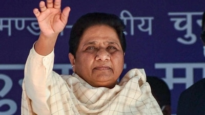 Bahujan Samaj Party president Mayawati waves during a public meeting. (File photo) (HT_PRINT) Bahujan Samaj Party president Mayawati waves during a public meeting. (File photo) (HT_PRINT)