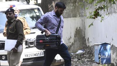 During preliminary investigation, police found that some of the ammunition recovered was manufactured in an ordnance factory of Khamaria in Madhya Pradesh’s Jabalpur. (Vipin Kumar/HT PHOTO)