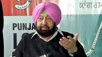 Former Punjab chief minister Captain Amarinder Singh. (ANI)