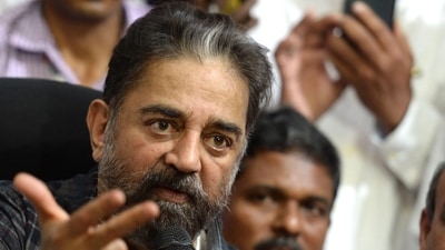 Indian cinema actor and founder of 'Makkal Needhi Mayyam' party Kamal Haasan. (AFP) Indian cinema actor and founder of 'Makkal Needhi Mayyam' party Kamal Haasan. (AFP)