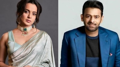 Kangana Ranaut and Prabhas worked together in the 2009 film Ek Niranjan. Kangana Ranaut and Prabhas worked together in the 2009 film Ek Niranjan.