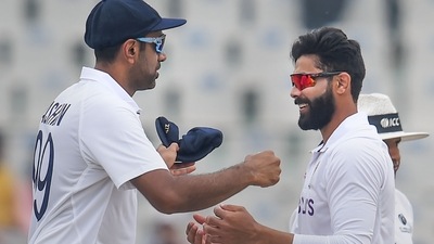 Ravichandran Ashwin and Ravindra Jadeja (PTI) Ravichandran Ashwin and Ravindra Jadeja (PTI)