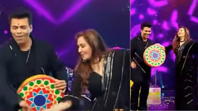 Jaya Prada dances to Dafli Wale Dafli Baja on the sets of Hunarbaaz: Desh Ki Shaan.