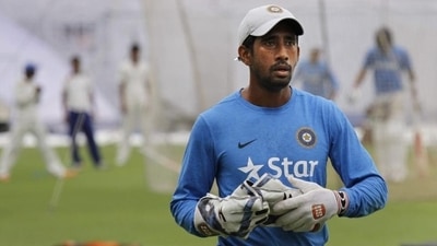 File image of Wriddhiman Saha. (PTI) File image of Wriddhiman Saha. (PTI)