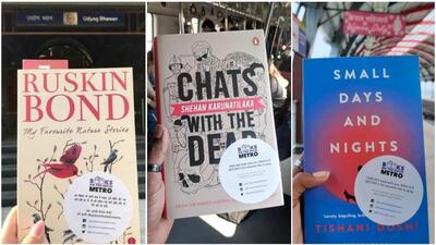 Books on Delhi Metro is volunteer-led book sharing initiative by Shruti Sharma. Books on Delhi Metro is volunteer-led book sharing initiative by Shruti Sharma.