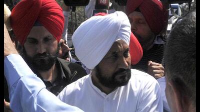 A day after the Congress faced a humiliating defeat to the Aam Aadmi Party (AAP) in the Punjab assembly elections, chief minister Charanjit Singh Channi submitted his resignation to governor Banwarilal Purohit in Chandigarh on Friday.