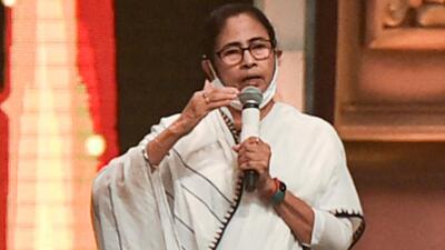 West Bengal chief minister Mamata Banerjee said BJP’s victory in assembly elections in four states as “not a true reflection of people’s mandate” (PTI) West Bengal chief minister Mamata Banerjee said BJP’s victory in assembly elections in four states as “not a true reflection of people’s mandate” (PTI)