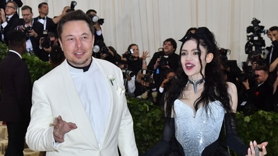 Elon Musk and Grimes have welcomes their second child together. (AFP) Elon Musk and Grimes have welcomes their second child together. (AFP)