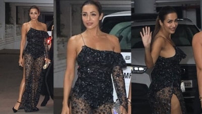 Malaika Arora at Ritesh Sidhwani's bash last month. (Varinder Chawla) Malaika Arora at Ritesh Sidhwani's bash last month. (Varinder Chawla)