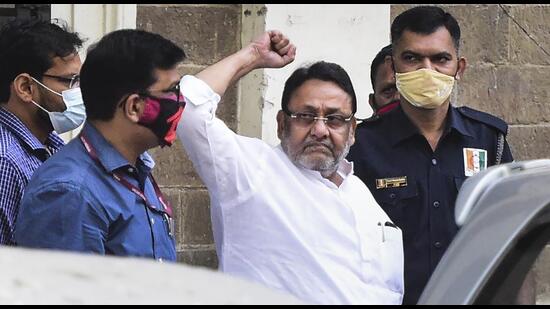 Maharashtra minister Nawab Malik. (PTI)