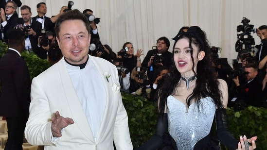 Elon Musk and Grimes have welcomes their second child together.(AFP)