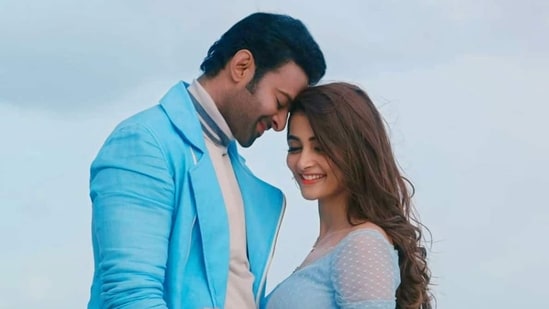 Radhe Shyam movie review: Prabhas and Pooja Hegde in a still from the film.