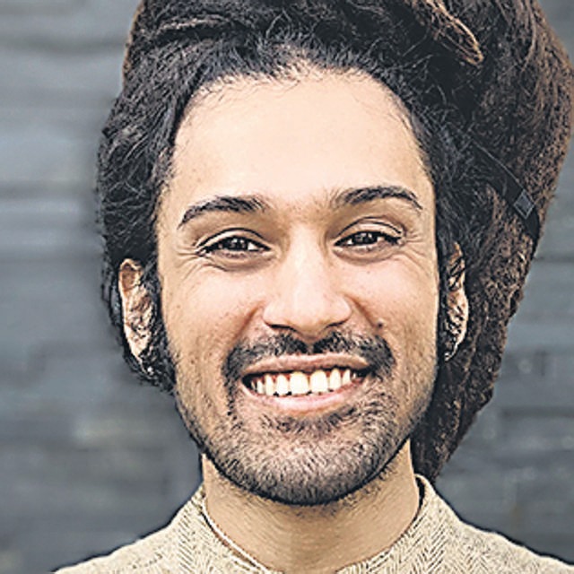 ‘I dreamt one night of a Kutiyattam performer being the film’s narrator,’ says Rahat Mahajan. ‘Though the form was alien to me, I kept it in every draft.’ ‘I dreamt one night of a Kutiyattam performer being the film’s narrator,’ says Rahat Mahajan. ‘Though the form was alien to me, I kept it in every draft.’