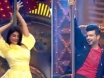 Jacqueline Fernandez challenged celebs on The Khatra Khatra Show to do pole dance but with a twist. Jacqueline Fernandez challenged celebs on The Khatra Khatra Show to do pole dance but with a twist.